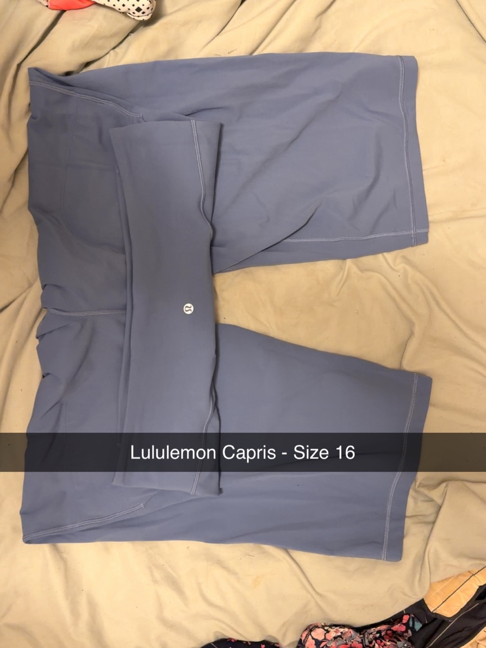 lululemon Lavender Capris
